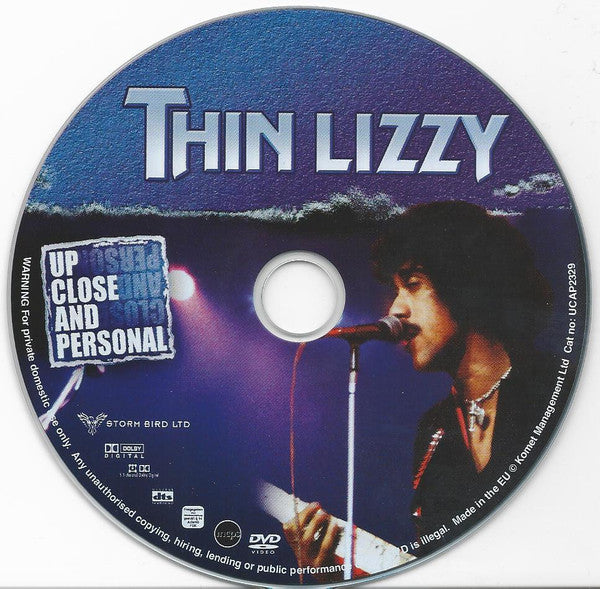 Thin Lizzy : Up Close And Personal (DVD-V, Unofficial, PAL)
