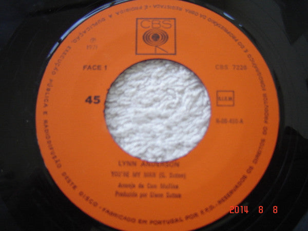Lynn Anderson : You're My Man (7", Single)