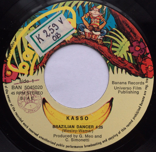 Kasso : Brazilian Dancer (7")