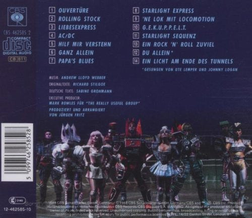 Andrew Lloyd Webber : Starlight Express - Deutsche Originalaufnahme (CD, Album, RE)