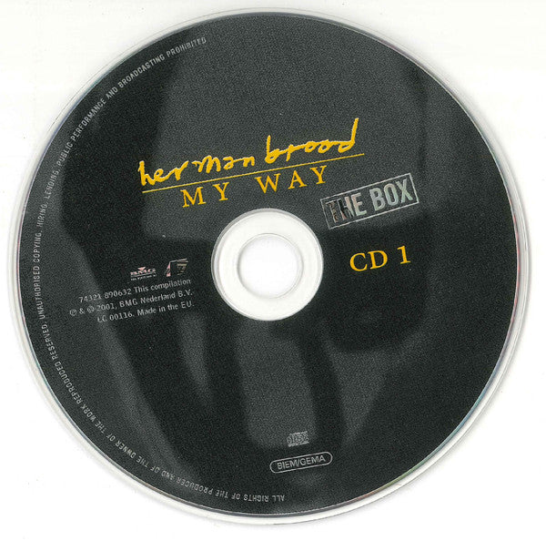 Herman Brood : My Way - The Box (4xCD, Comp, Box)