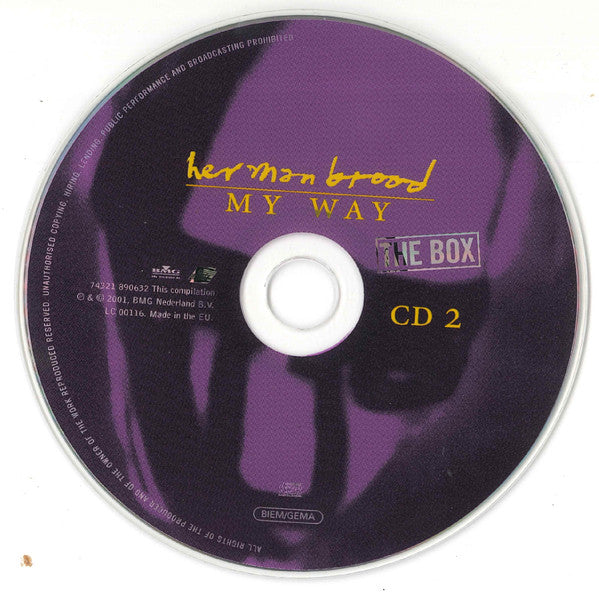 Herman Brood : My Way - The Box (4xCD, Comp, Box)