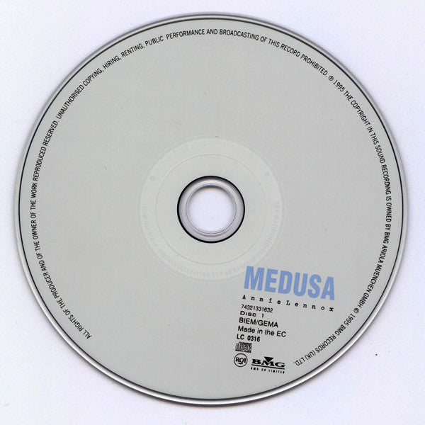 Annie Lennox : Medusa + Live In Central Park (CD, Album, RE + CD)