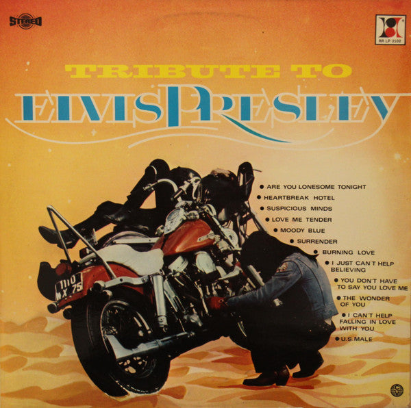 Unknown Artist : Tribute To Elvis Presley (LP, Comp)