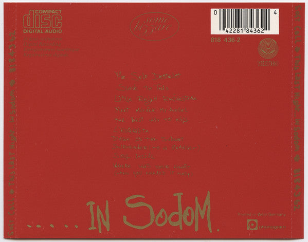 Soft Cell : This Last Night In Sodom (CD, Album, Blu)