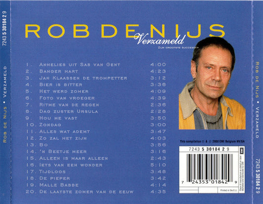Rob de Nijs : Verzameld (Zijn Grootste Successen) (CD, Comp)