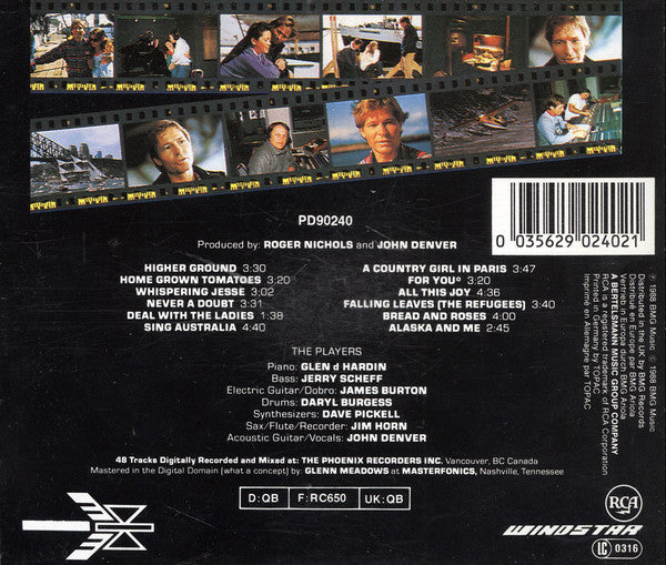 John Denver : Higher Ground (CD, Album)