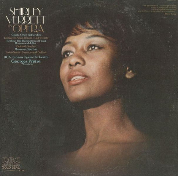 Shirley Verrett, RCA Italiana Opera Orchestra Conducted By Georges Prêtre : In Opera (LP, RE)