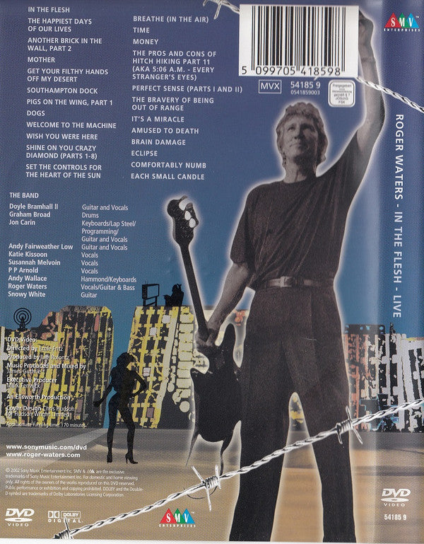 Roger Waters : In The Flesh - Live (DVD-V, RE, Multichannel, PAL)