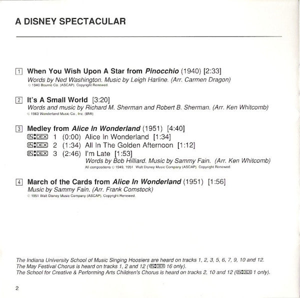 Erich Kunzel, Cincinnati Pops Orchestra : A Disney Spectacular (CD, Album)