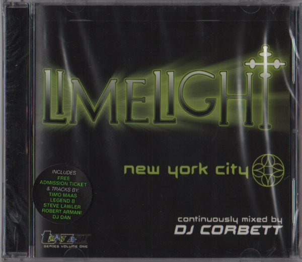 DJ Corbett : Limelight New York City (CD, Comp, Mixed)
