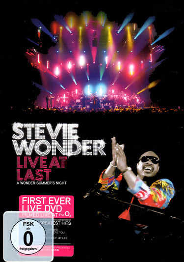 Stevie Wonder : Live At Last: A Wonder Summer's Night (DVD-V, Multichannel, NTSC)