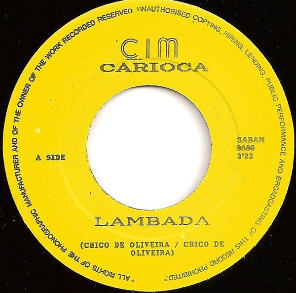 Carioca (2) : Lambada / Celada (7")