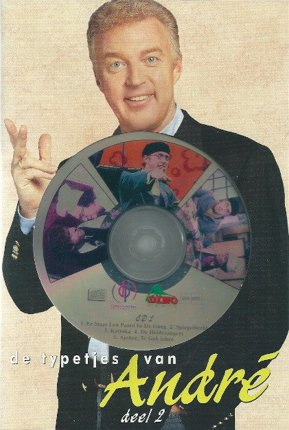 André van Duin : De Typetjes Van André Deel 2 (VHS, Comp + CD, Comp + CD, Comp)