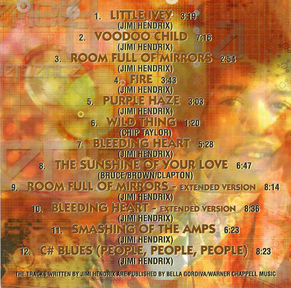 Jimi Hendrix : From The Soundtrack The Last Experience (CD, Comp, RE)