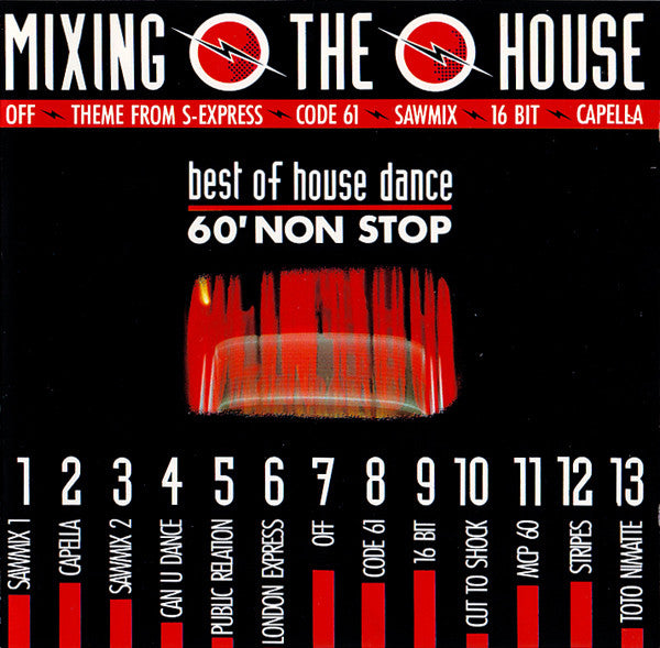 Various : Mixing The House • Best Of House Dance (CD, Comp, Mixed)