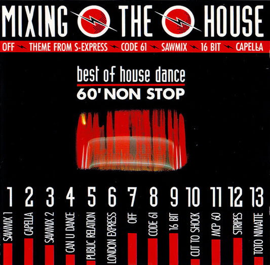 Various : Mixing The House • Best Of House Dance (CD, Comp, Mixed)