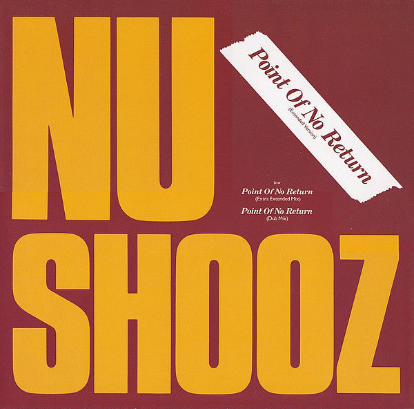 Nu Shooz : Point Of No Return (Extended Version) (12")