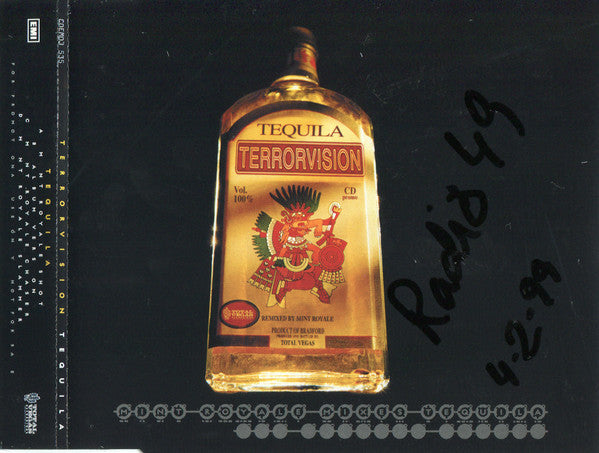 Terrorvision : Tequila (CD, Promo)