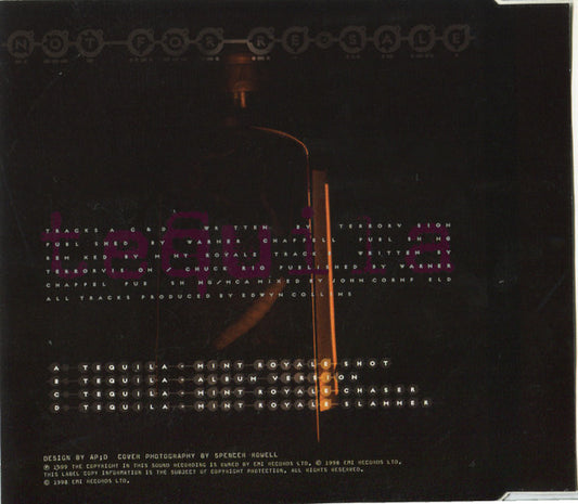 Terrorvision : Tequila (CD, Promo)