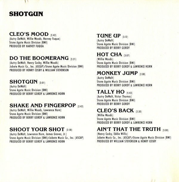 Junior Walker & The All Stars : Shotgun / Road Runner  (CD, Album, Comp)