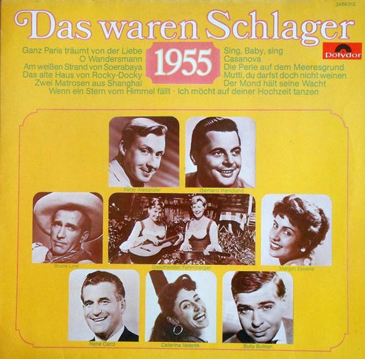 Various : Das Waren Schlager 1955 (LP, Comp, Mono)