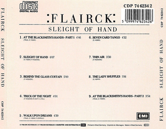 Flairck : Sleight Of Hand (CD, Album)