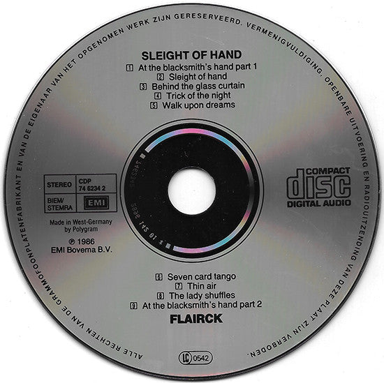 Flairck : Sleight Of Hand (CD, Album)