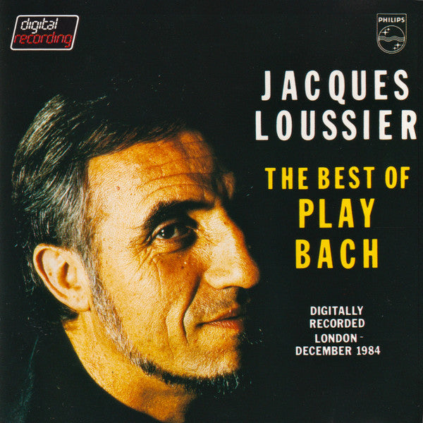 Jacques Loussier : The Best Of Play Bach (CD, Album, RE)