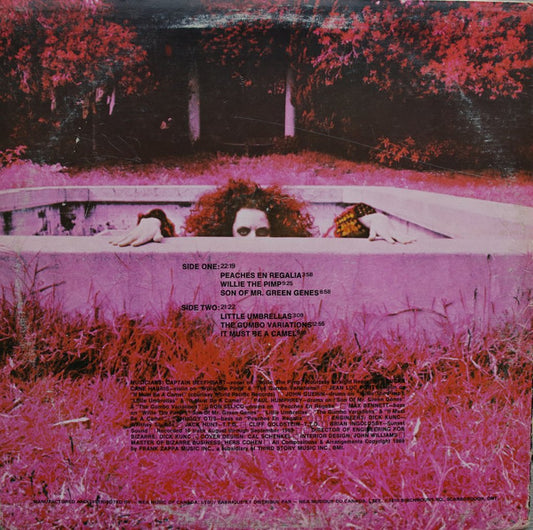 Frank Zappa : Hot Rats (LP, Album, RE)