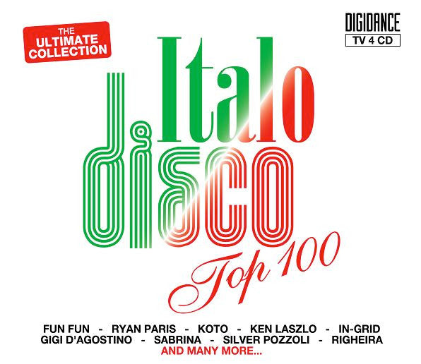 Various : Italo Disco Top 100 (4xCD, Comp)