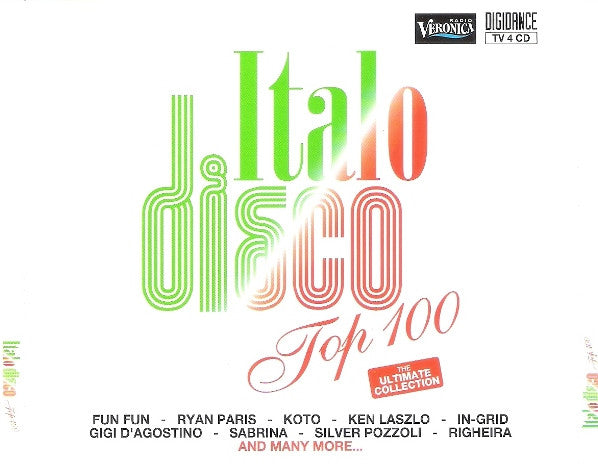 Various : Italo Disco Top 100 (4xCD, Comp)