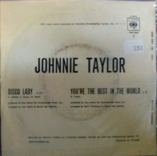 Johnnie Taylor : Disco Lady (7", Single)