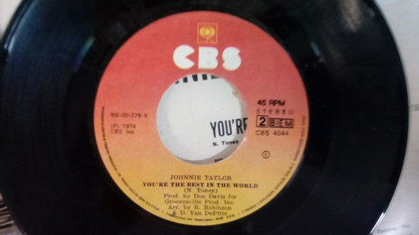 Johnnie Taylor : Disco Lady (7", Single)