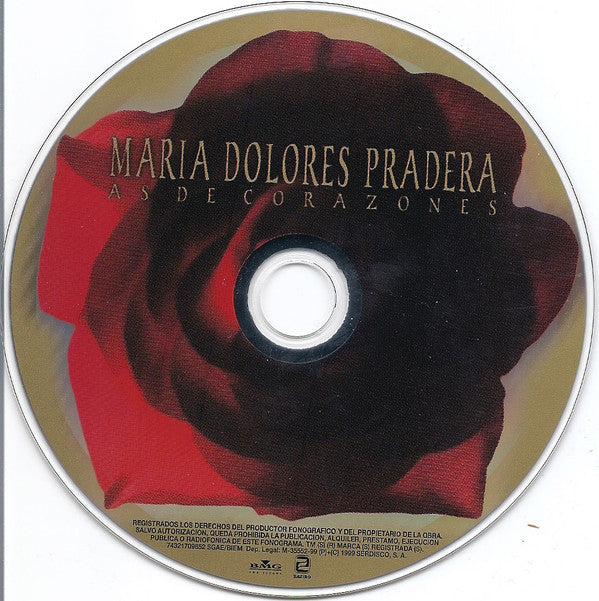 Maria Dolores Pradera : As De Corazones (CD, Album)