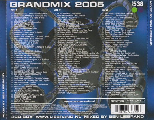 Ben Liebrand : Grandmix 2005 (3xCD, Mixed)