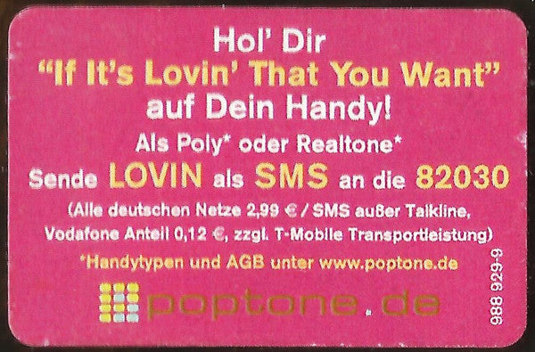 Rihanna : If It's Lovin' That You Want (CD, Maxi, Enh)