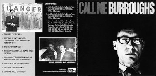 William S. Burroughs : Call Me Burroughs (CD, Album, Mono, RE, RM)