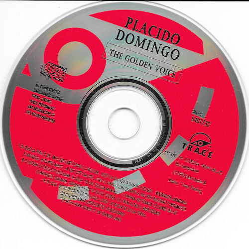 Placido Domingo : The Golden Voice (CD, Comp)