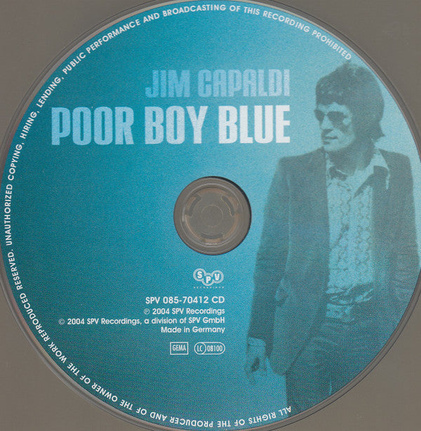 Jim Capaldi : Poor Boy Blue (CD, Album)