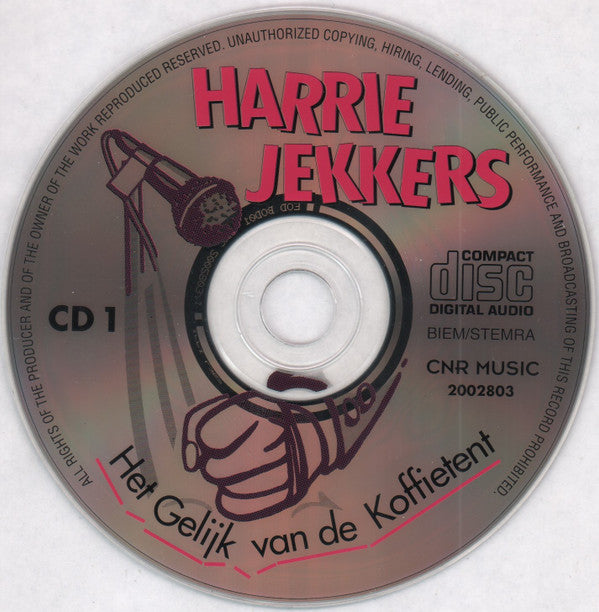Harrie Jekkers : Het Gelijk Van De Koffietent (2xCD, Album)
