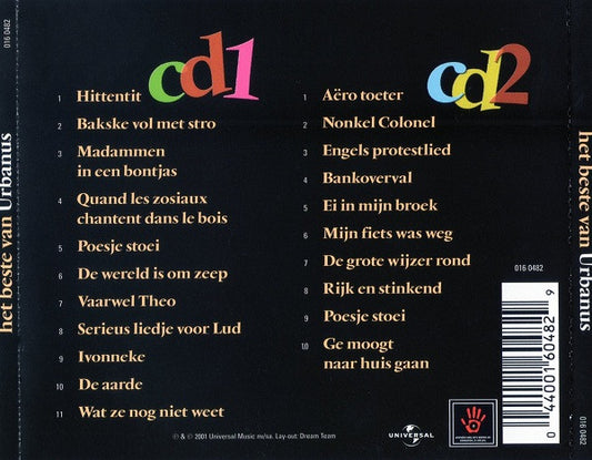 Urbanus : Het Beste Van Urbanus (2xCD, Comp)