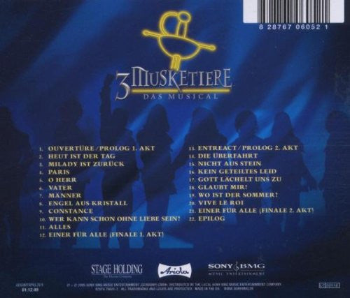 Various : 3 Musketiere - Das Musical (CD, Album)