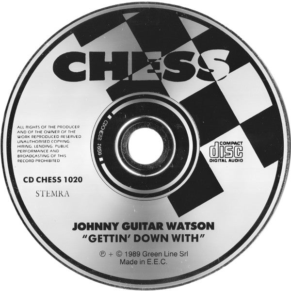 Johnny Guitar Watson : Gettin' Down With (CD, Album, RE)