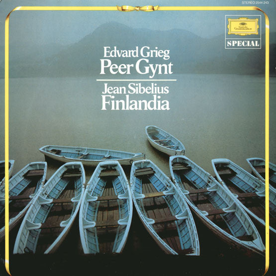 Edvard Grieg / Jean Sibelius : Peer Gynt / Finlandia (LP, Comp, RE)