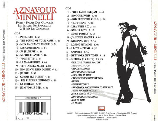 Charles Aznavour, Liza Minnelli : Paris - Palais Des Congrès Intégrale Du Spectacle (2xCD, Album)