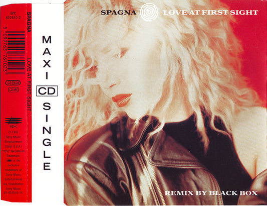 Ivana Spagna : Love At First Sight - Remix By Black Box (CD, Maxi)