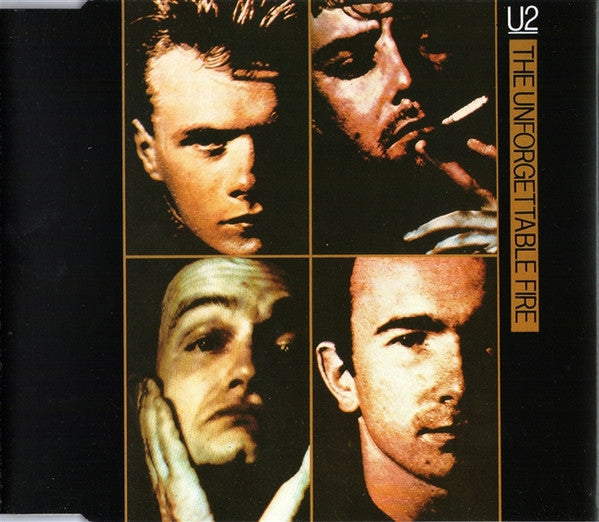 U2 : The Unforgettable Fire (CD, Single, Bla)