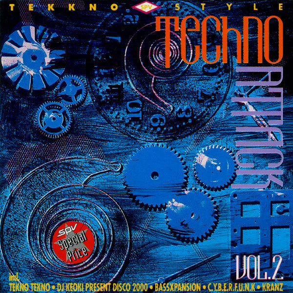 Various : Techno Attack Vol.2 (CD, Comp)