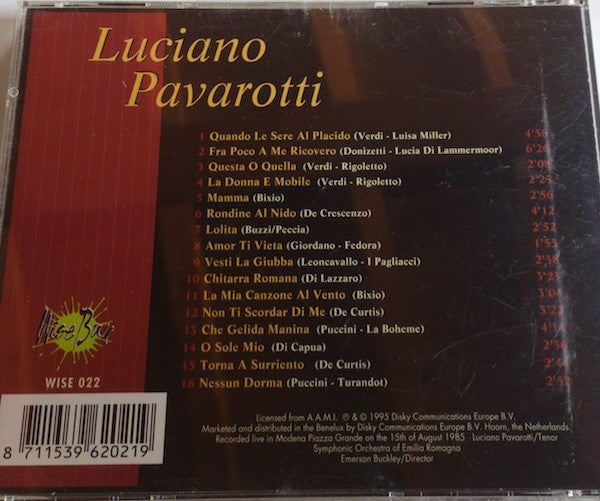Luciano Pavarotti : Luciano Pavarotti (CD)